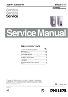 Philips - SW-200-Service-Manual 